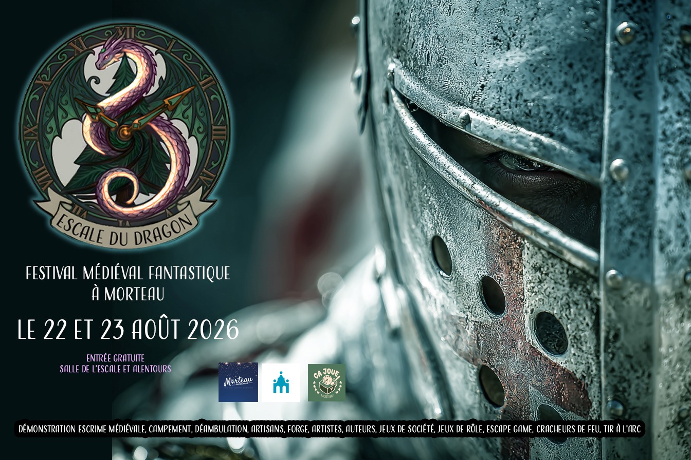 Affiche 2026 du festival L’Escale du Dragon