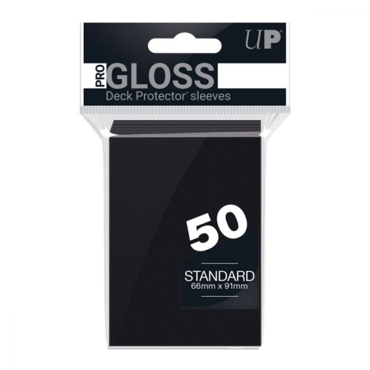 50 Protège Cartes Standard Noir - Ultra Pro