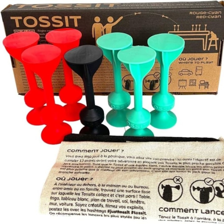 Tossit Rouge-Cyan