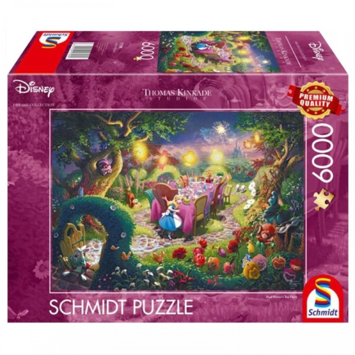 PUZZLE DISNEY - TEA PARTY DU CHAPELIER FOU