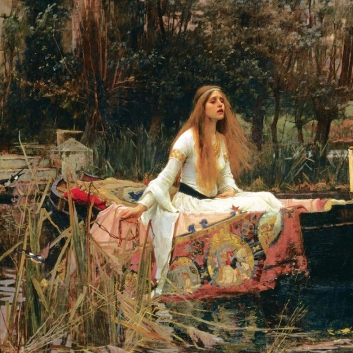 John William Waterhouse - The Lady of Shalott