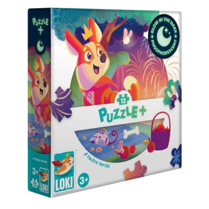 Puzzle+ : LOKI regarde le feu d'artifice (12 pcs)