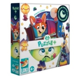 Puzzle+ : LOKI et le Monstre sous le lit (35 Pcs)