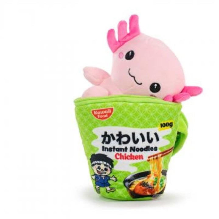 Kawaii Kuties Noodle – Peluches 17 cm – Axolotl