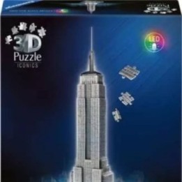 PUZZLE 3D - Empire State Building Illuminé