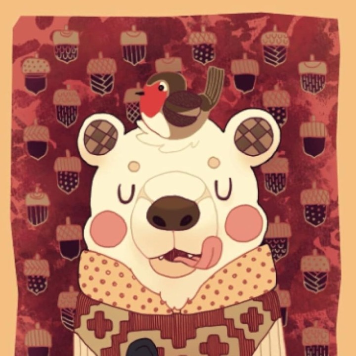 Carnet Poncho - Bujoli Ours Gourmand