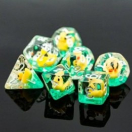 7 dés résine gamme Insert - Canard