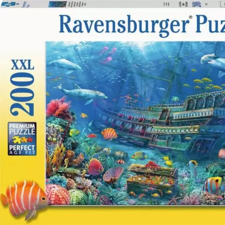 Puzzle 200 p - Navire au Fond de la Mer