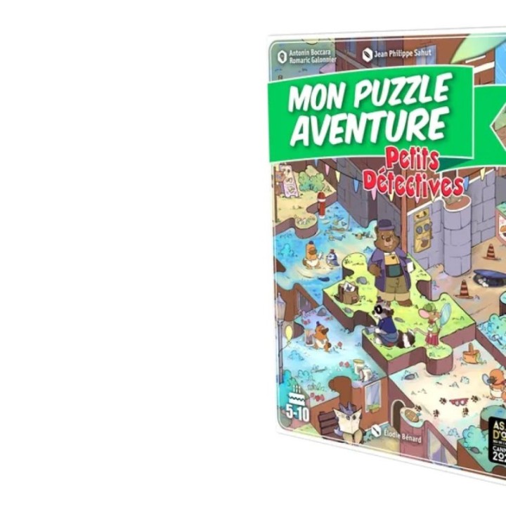 Mon Puzzle Aventure : PETITS DETECTIVES