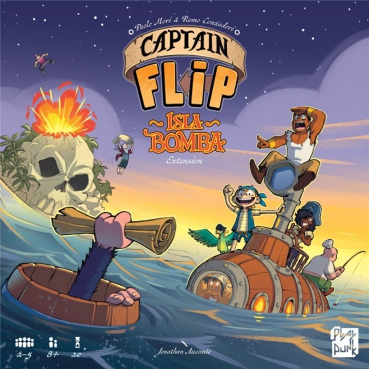 Captain Flip : isla bomba