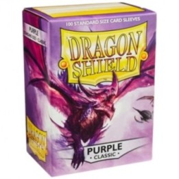 DRAGON SHIELD - 100 pochettes Classic 63x88mm (Purple / Purpura)