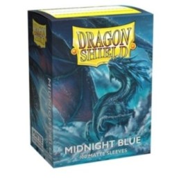DRAGON SHIELD - 100 pochettes Matte 63x88mm (Midnight Blue)