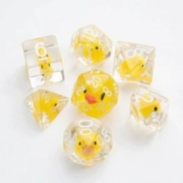 Sachet 7 dés Canard