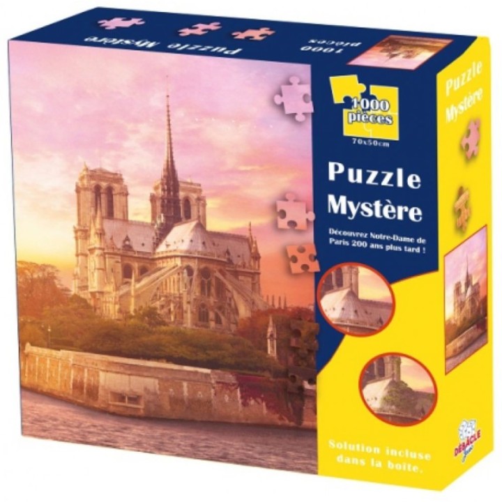 Puzzle Mystère -  Notre Dame 200 ans plus tard