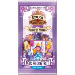 DONJON & PROCRASTINATION JCC – Starter Pack 2 joueurs Découvertes magiques