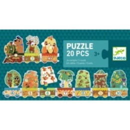 Puzzle frise Je compte - FSC MIX