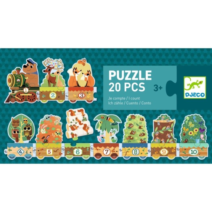 Puzzle frise Je compte - FSC MIX