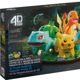 4D Build Pokémon - Diorama Kanto