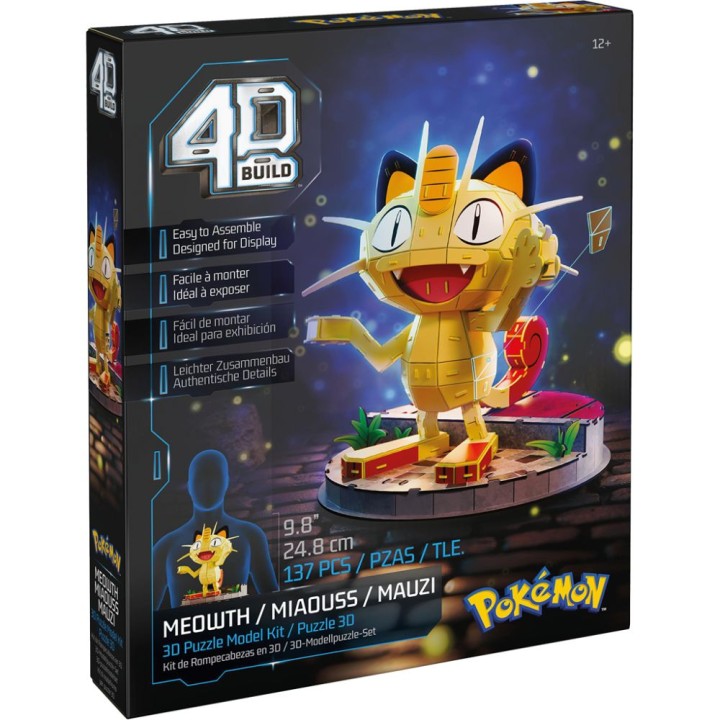 4D Build Pokémon - Miaouss