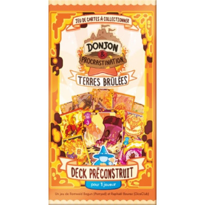 DONJON & PROCRASTINATION JCC – Deck S5 Terres Brûlées