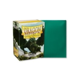 DRAGON SHIELD - 100 pochettes Classic 63x88mm (Vert / Verdante)