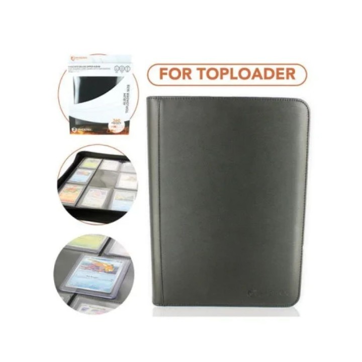 PHOENIX SHIELD – DELUXE PORTFOLIO TOPLOADER 9 CASES 360 C- NOIR 69106