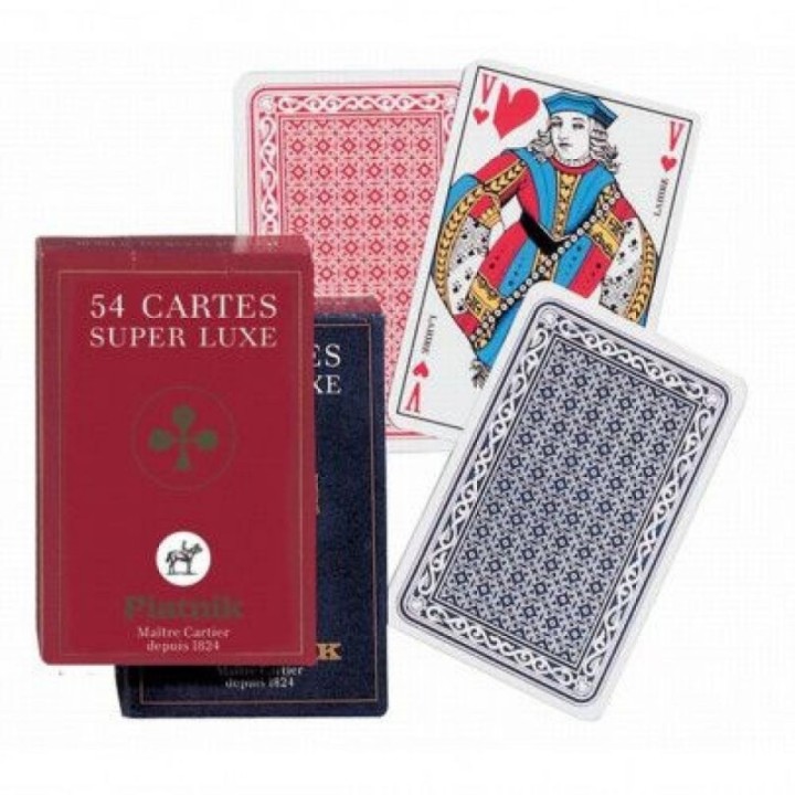 54 Cartes super luxe
