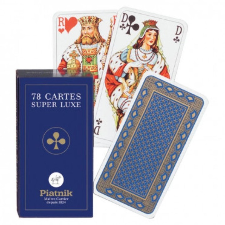 Jeu de Tarot Super Luxe (bleu)