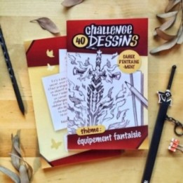 40 Challenges Dessins - Equipement Fantaisie