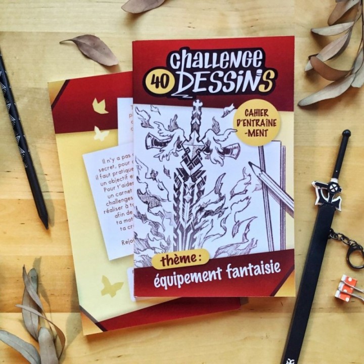 40 Challenges Dessins - Equipement Fantaisie