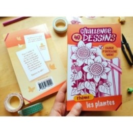 40 Challenges Dessins - Les Plantes